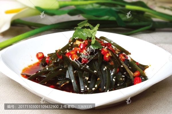 酸辣海帶絲