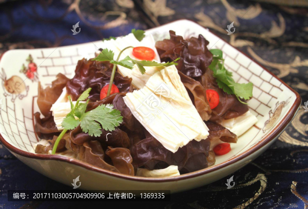 木耳拌腐竹