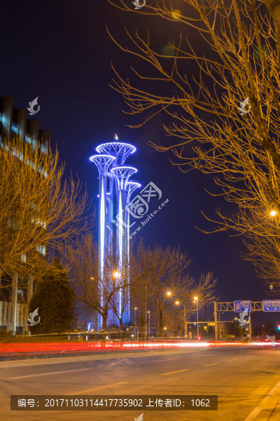 奧林匹克公園觀光塔夜景