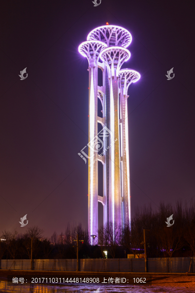 奧林匹克公園觀光塔夜景