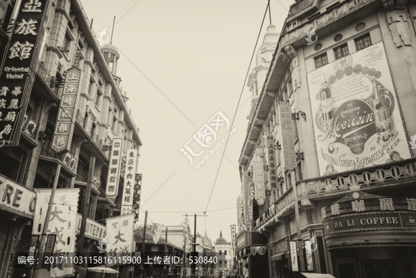 老上海民國街景