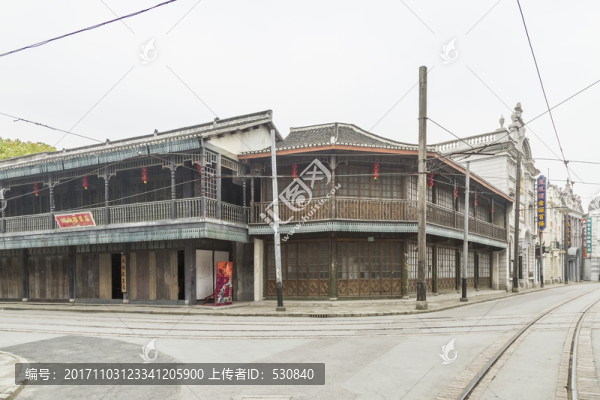 老上海民國街景