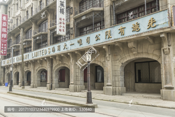 老上海民國街景