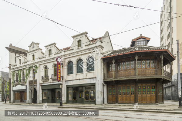 老上海民國街景