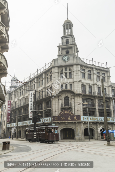 老上海民國(guó)街景