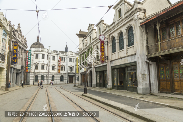 舊上海民國街景