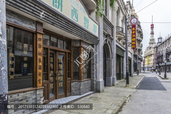 老上海民國街景