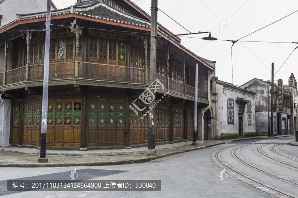 老上海民國街景