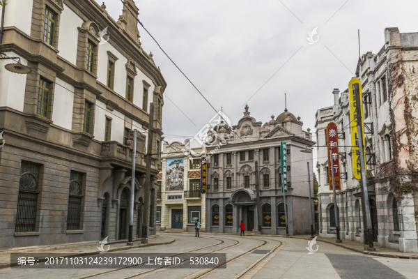 老上海民國街景