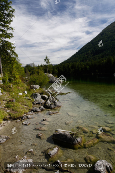 在berchtesgaden國家公園的hintersee