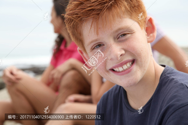 笑