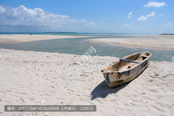 非洲的海灘