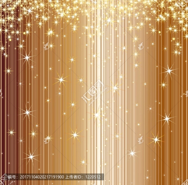 星星的圣誕背景