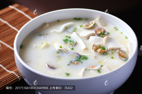 豆腐蛤蜊湯