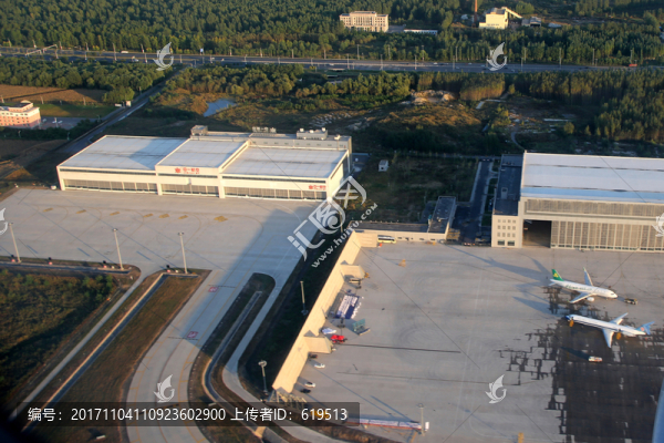 俯瞰,沈陽機(jī)場,機(jī)庫