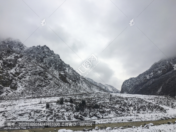 祁連山,雪山,山路