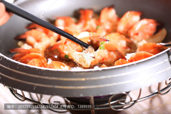 明爐基圍蝦