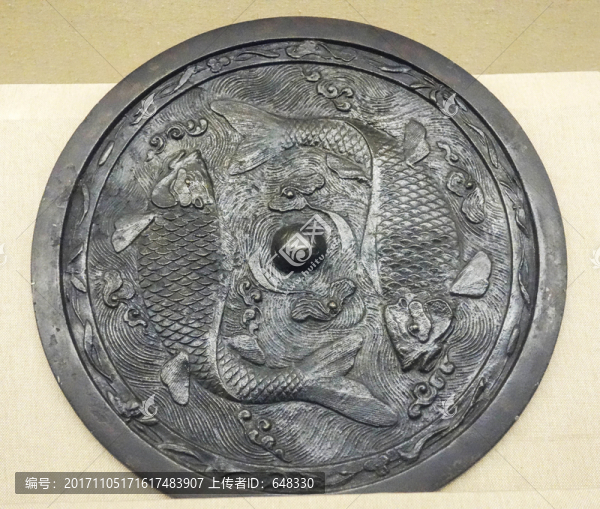 雙魚(yú)紋大銅鏡