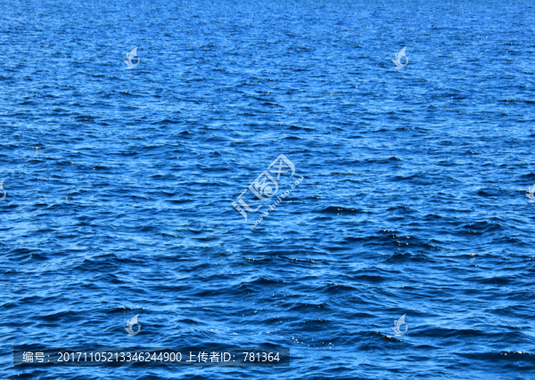 深水海域,海水素材