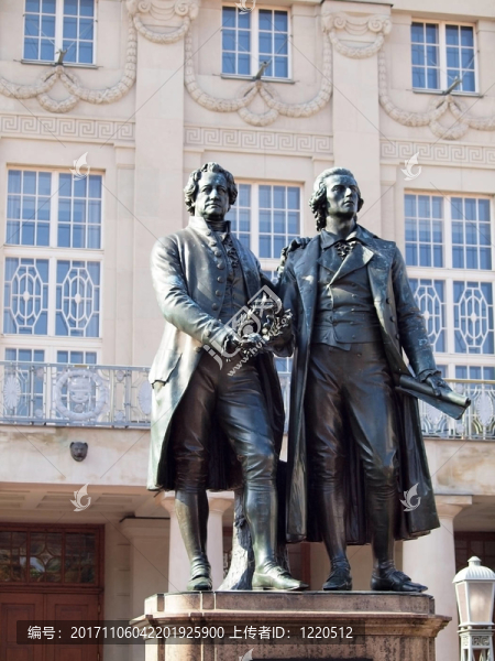 魏瑪schillergoethe