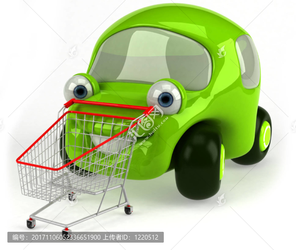 綠色汽車