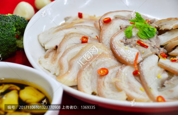 白切豬手