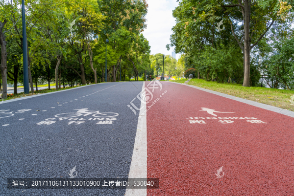 戶外跑步道和自行車道