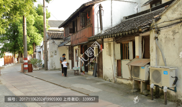 練塘古鎮(zhèn),練塘,古鎮(zhèn)老街,廊棚