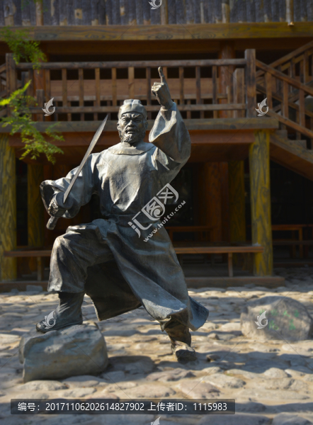 晁蓋雕像