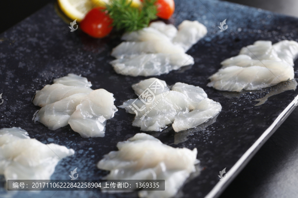 河豚魚刺身