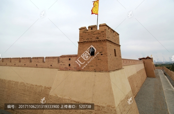 嘉峪關(guān),,明長城,西端起