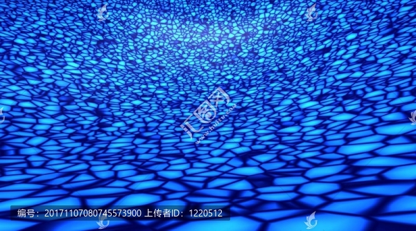 藍(lán)色細(xì)胞背景01
