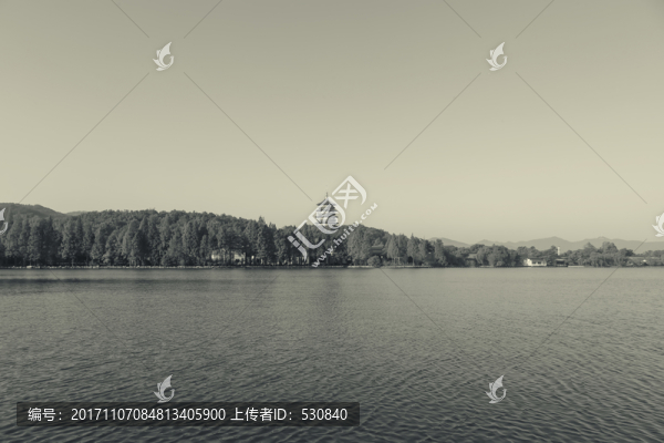 杭州西湖老照片