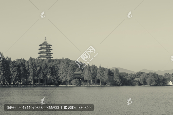 杭州西湖老照片