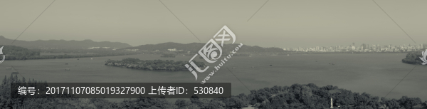 杭州西湖老照片
