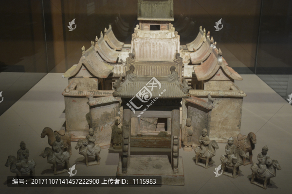唐建筑模型