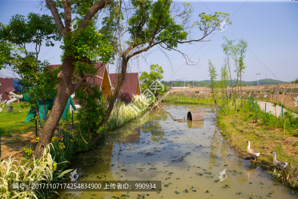 澤地,水溝