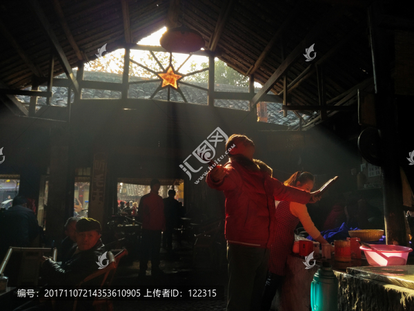 彭鎮(zhèn)老茶館