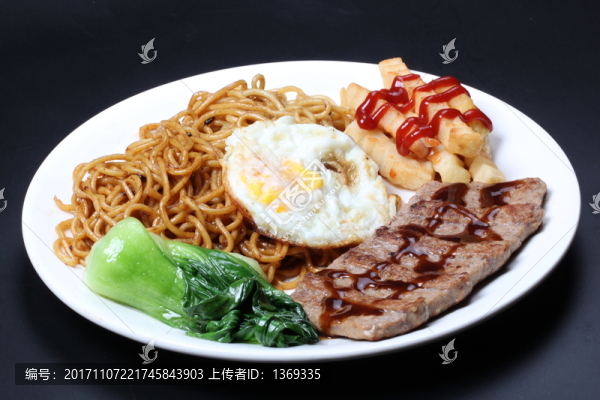 牛肉扒車仔面