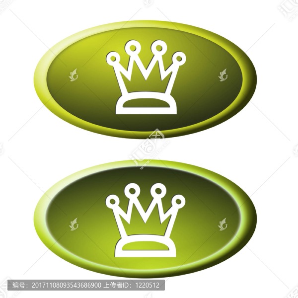皇冠按鈕