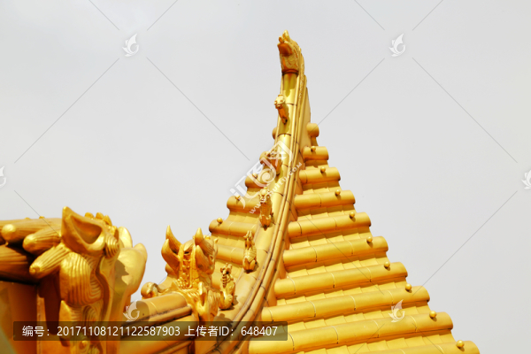 脊獸,屋脊,峨眉山金殿,峨嵋金