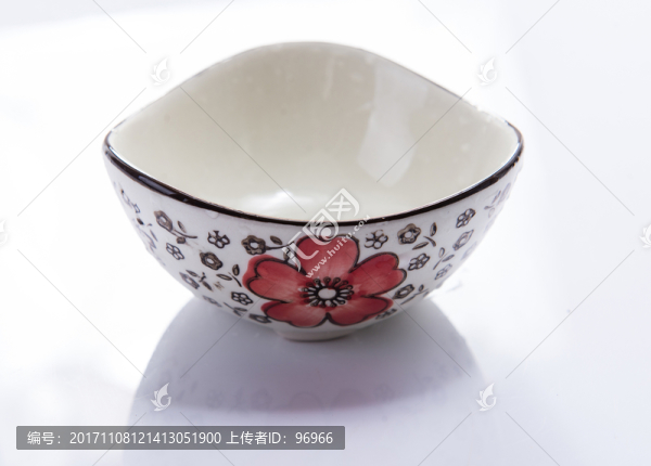盤子,餐具,叉,板,花,陶瓷