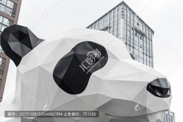 熊貓雕塑IFC