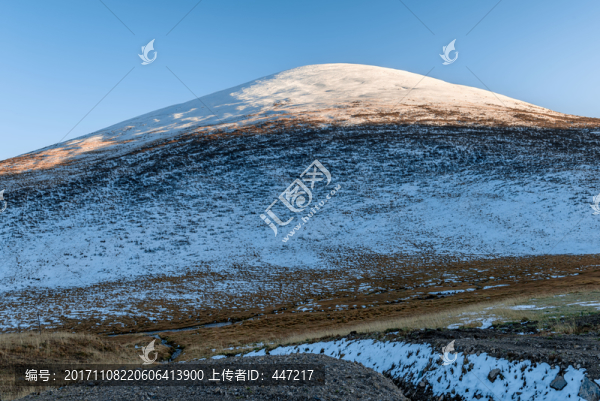 安巴拉山口雪山