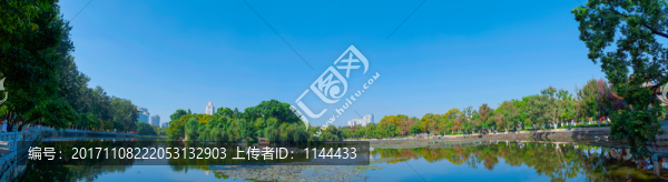 昆明翠湖公園全景圖