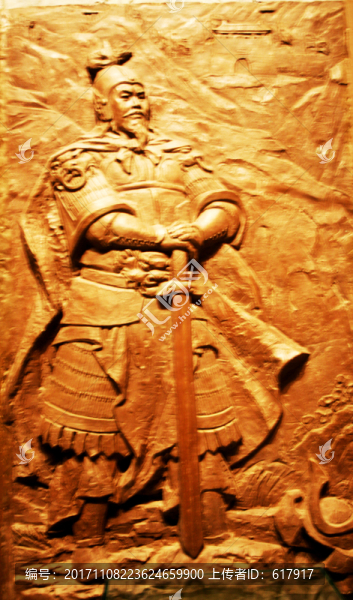 古人,雕塑,將軍