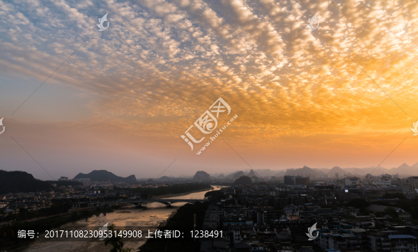 伏波山晚霞,005