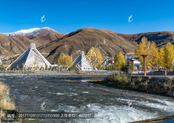 青海玉樹(shù)城市風(fēng)光