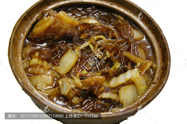 砂鍋白菜粉絲排骨