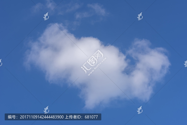 藍天白云素材